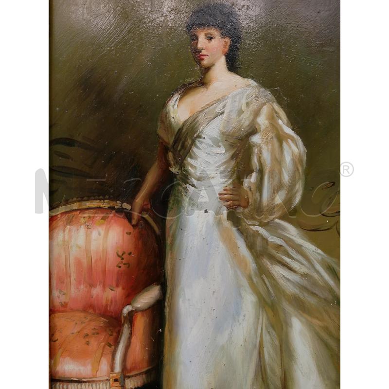 QUADRO DONNA PÒOLTRONA | Mercatino dell'Usato Roma tiburtina 2