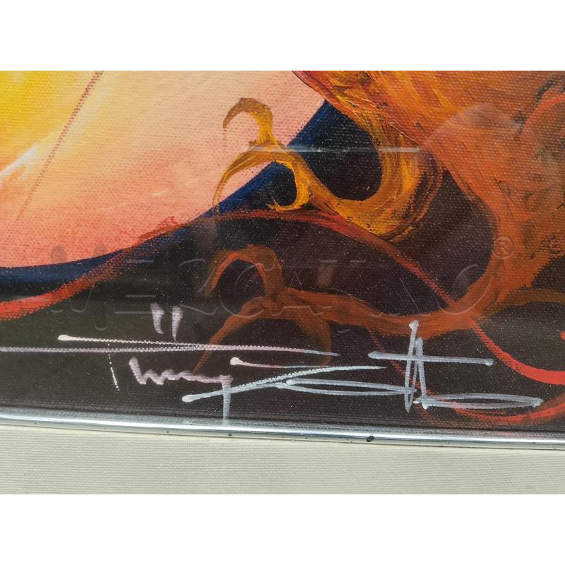 QUADRO GALLI PINIZZOTTO  | Mercatino dell'Usato Roma tiburtina 4