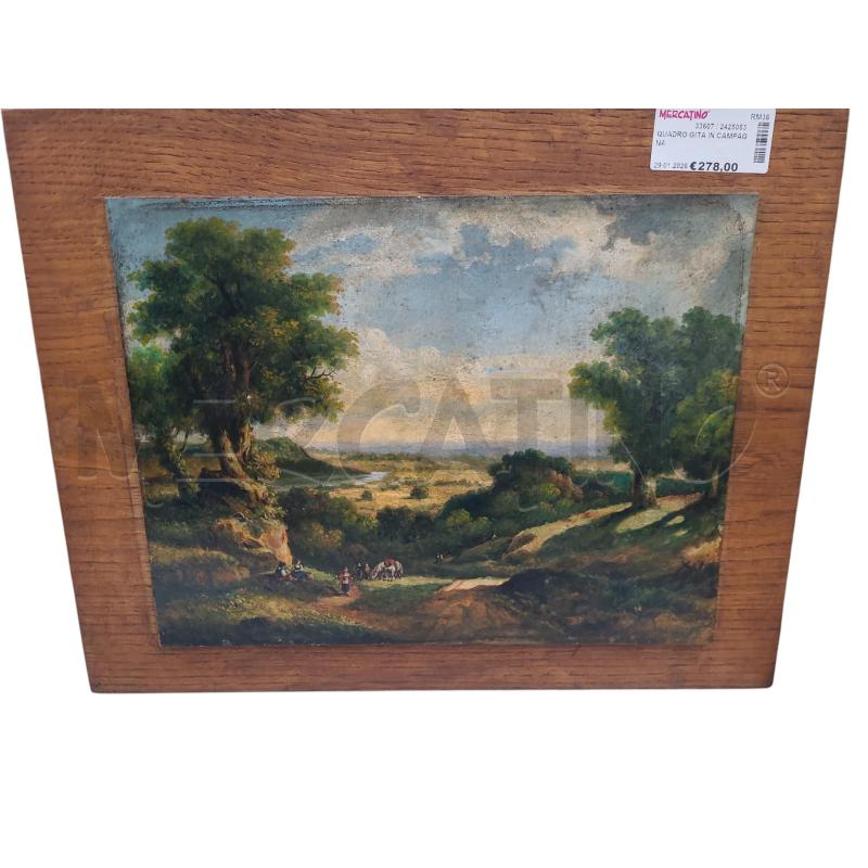 QUADRO GITA IN CAMPAGNA | Mercatino dell'Usato Roma tiburtina 2