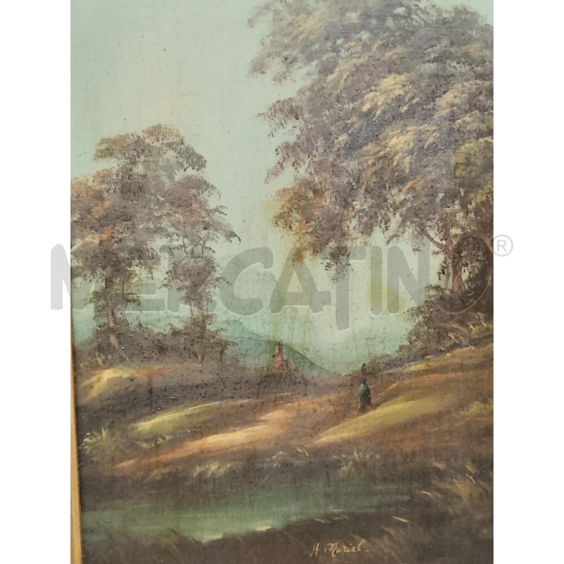 QUADRO H. MURIEL PAESAGGIO  | Mercatino dell'Usato Roma tiburtina 2