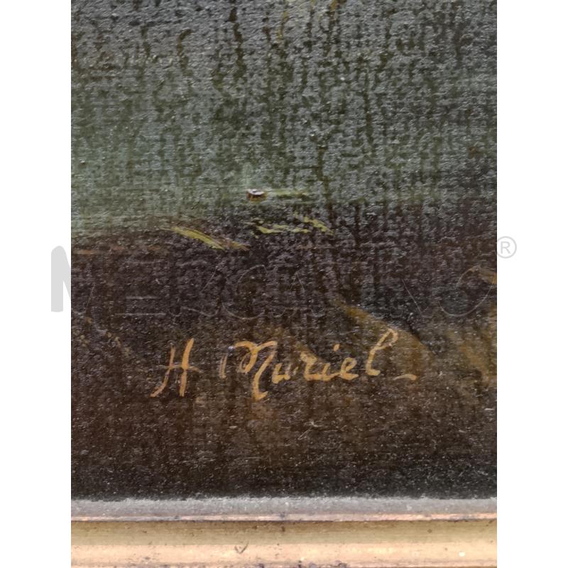 QUADRO H. MURIEL PAESAGGIO  | Mercatino dell'Usato Roma tiburtina 3