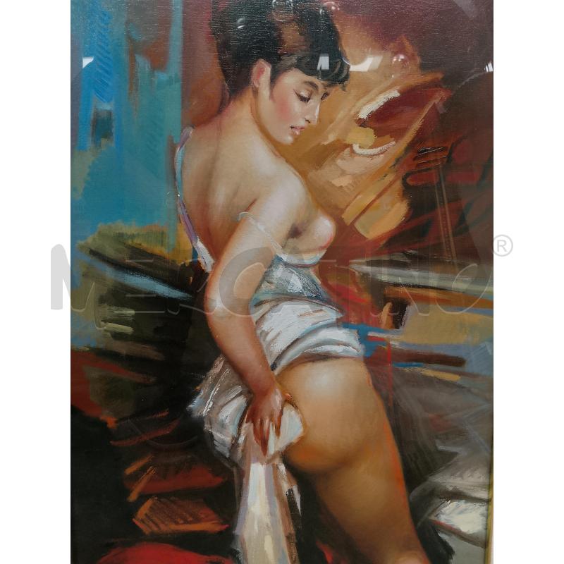 QUADRO NUDO DI DONNA NARDI  | Mercatino dell'Usato Roma tiburtina 3