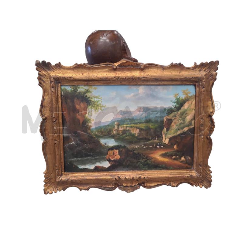 QUADRO PAESAGGIO CASE IN LONTANANAZA | Mercatino dell'Usato Roma tiburtina 1