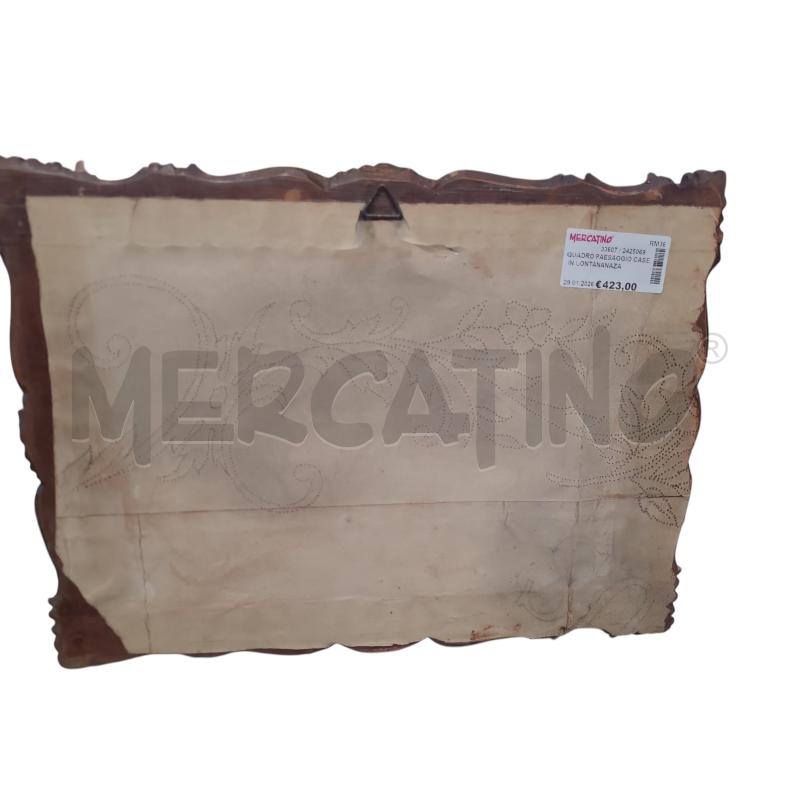 QUADRO PAESAGGIO CASE IN LONTANANAZA | Mercatino dell'Usato Roma tiburtina 3