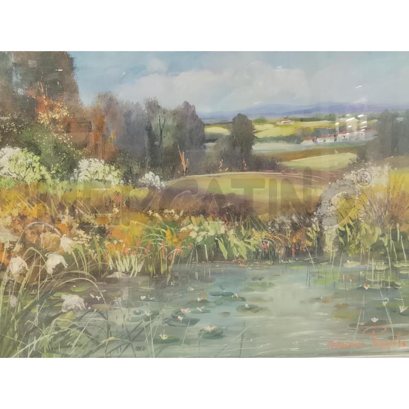 QUADRO PAESAGGIO MARIO PUOPOLO  | Mercatino dell'Usato Roma tiburtina 2
