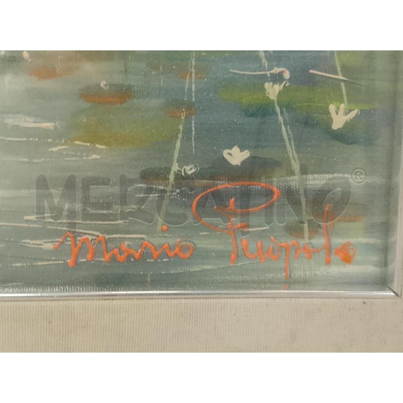 QUADRO PAESAGGIO MARIO PUOPOLO  | Mercatino dell'Usato Roma tiburtina 3