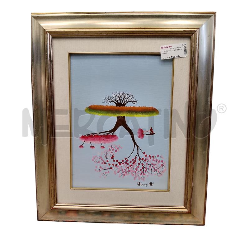 QUADRO PIETRO CAMPI ALBERO  | Mercatino dell'Usato Roma tiburtina 1