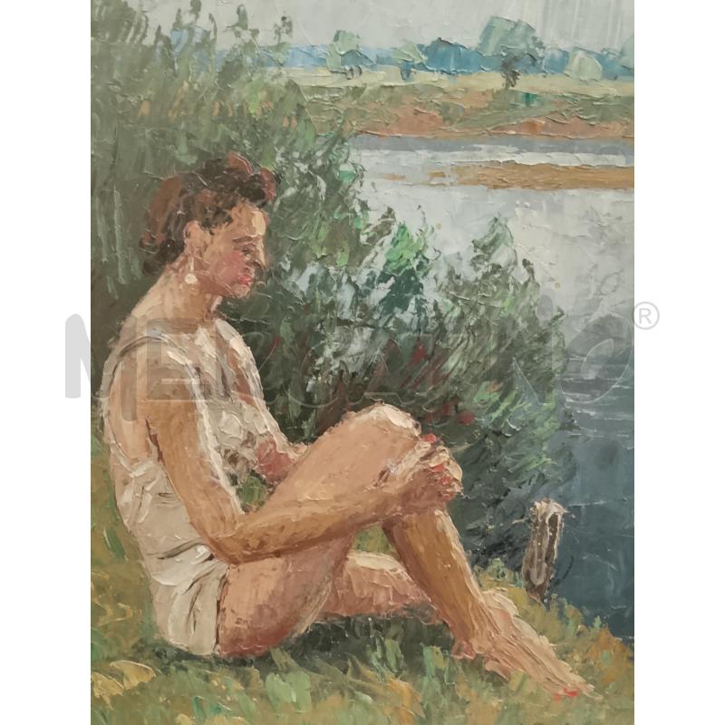 QUADRO RITRATTO DONNA | Mercatino dell'Usato Roma tiburtina 2