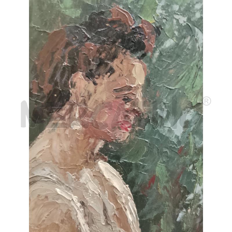 QUADRO RITRATTO DONNA | Mercatino dell'Usato Roma tiburtina 4