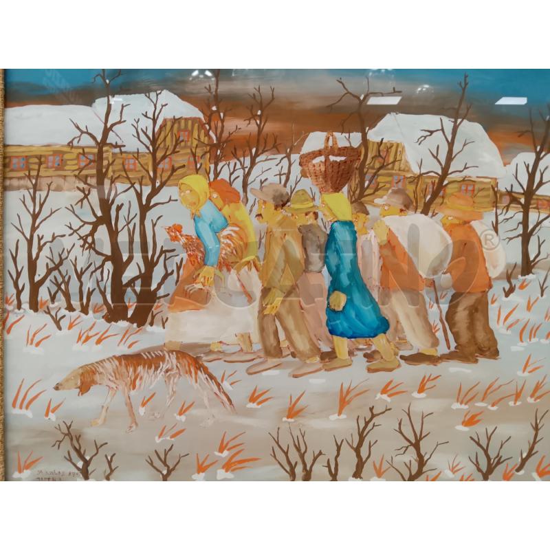 QUADRO STANIOS CONTADINI | Mercatino dell'Usato Roma tiburtina 2
