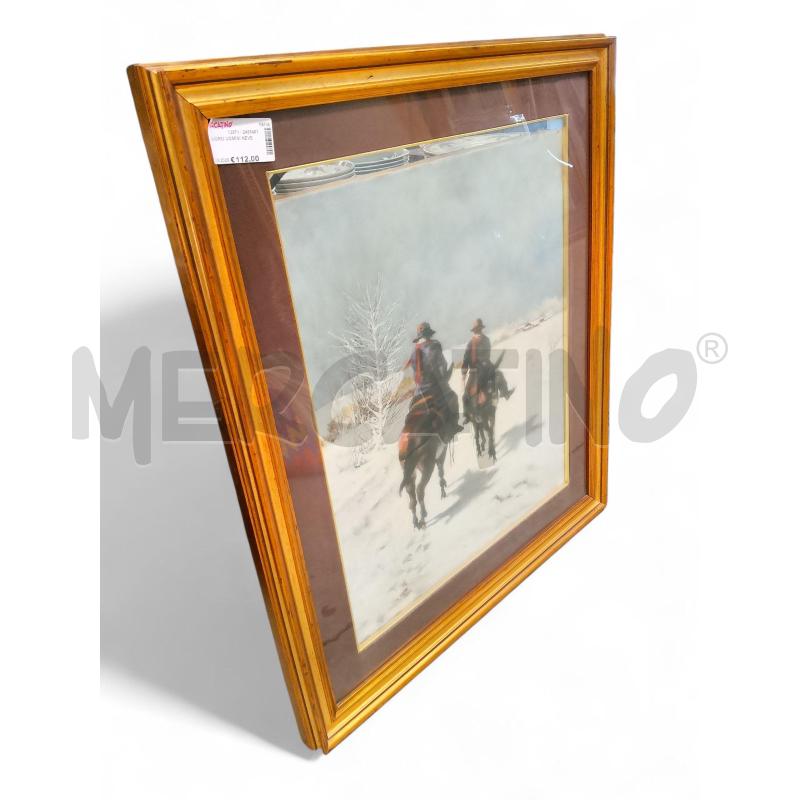 QUADRO UOMINI NEVE | Mercatino dell'Usato Roma tiburtina 2