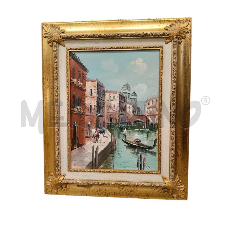 QUADRO VENEZIA CORNICE ORO | Mercatino dell'Usato Roma tiburtina 1