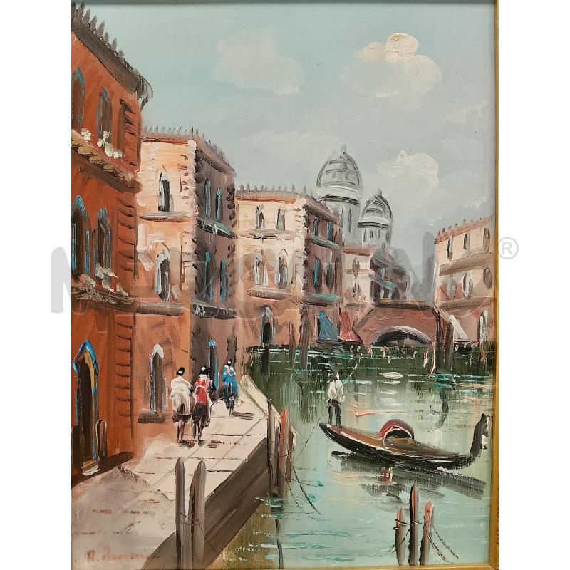 QUADRO VENEZIA CORNICE ORO | Mercatino dell'Usato Roma tiburtina 2
