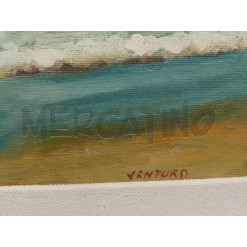 QUADRO VENTURA RAGAZZA MARE  | Mercatino dell'Usato Roma tiburtina 3