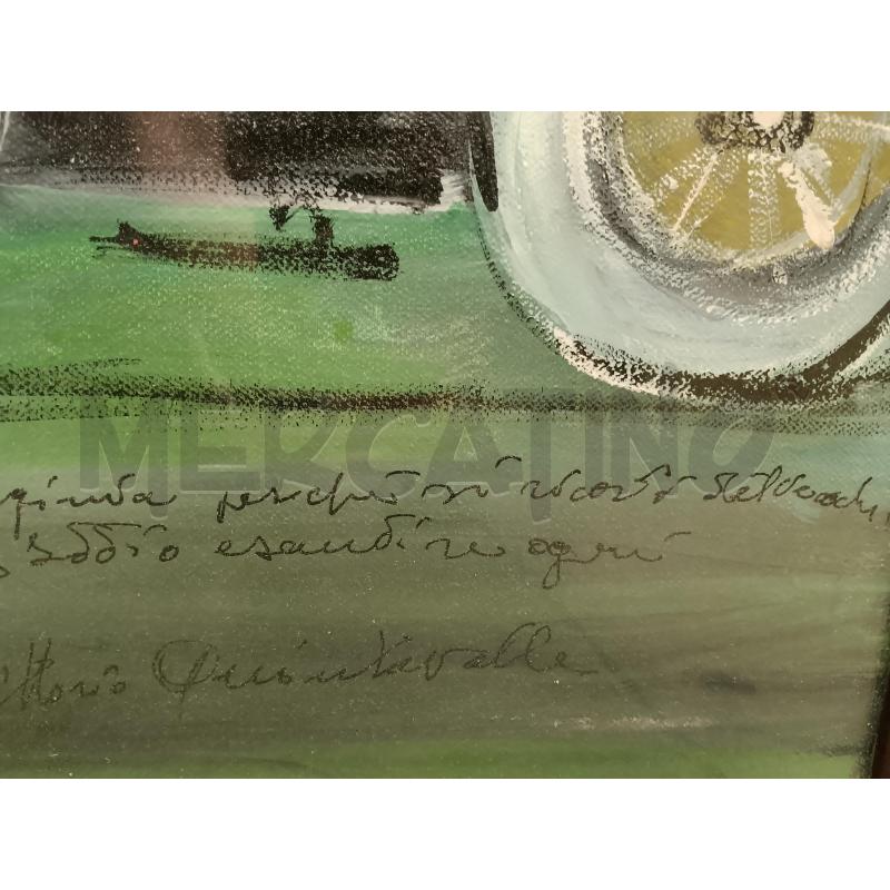 QUADRO VITTORIO QUINTAVALLE MACCHINA ALBERO | Mercatino dell'Usato Roma tiburtina 3