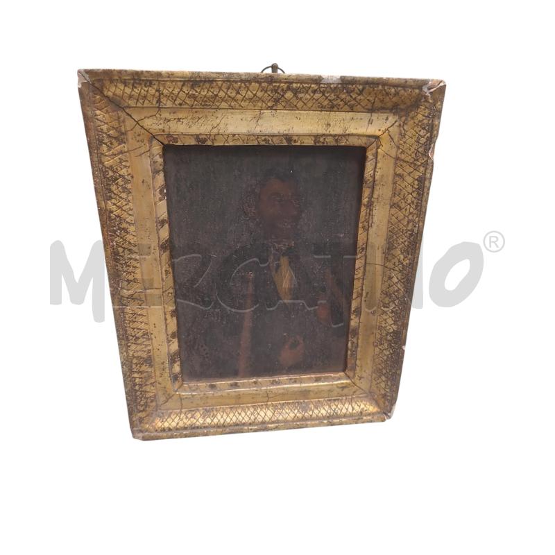 RITRATTO VOLTO UOMO CORNICE DORATA | Mercatino dell'Usato Roma tiburtina 2