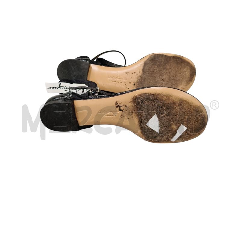 SANDALI DONNA SALVATORE FERRAGAMO NE  | Mercatino dell'Usato Roma tiburtina 2