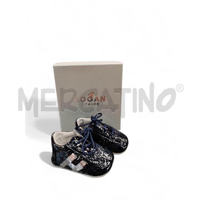 SCARPE BAMB HOGAN VERNICE BLU | Mercatino dell'Usato Roma tiburtina 1