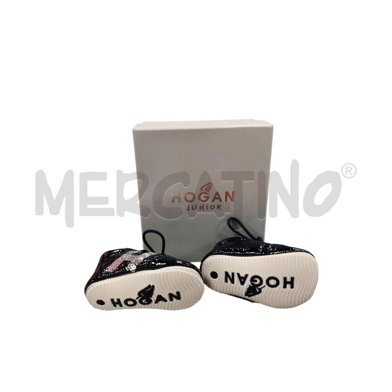 SCARPE BAMB HOGAN VERNICE BLU | Mercatino dell'Usato Roma tiburtina 2