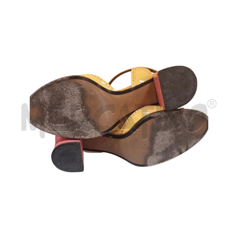 SCARPE DONNA CAMILION GIALLA FENDI | Mercatino dell'Usato Roma tiburtina 4
