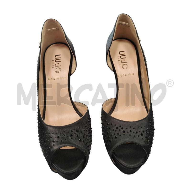 SCARPE DONNA LIU JO STRASS NE  NUOVE CON SCATOLA  | Mercatino dell'Usato Roma tiburtina 2