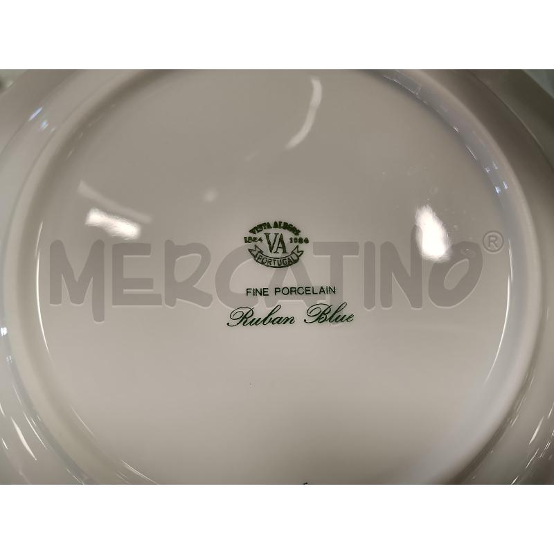 SERVIZIO  PIATTI VISTA ALEGRE PZ 54 BLU FIOCCO | Mercatino dell'Usato Roma tiburtina 5