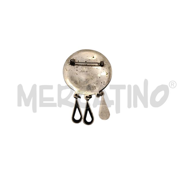 SPILLA ARGENTO MESSICA MADREPERLA | Mercatino dell'Usato Roma tiburtina 2