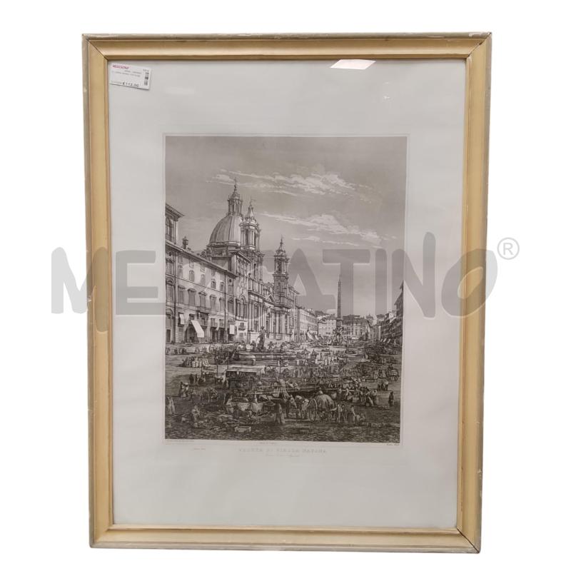 STAMPA ROMA VINTAGE  | Mercatino dell'Usato Roma tiburtina 1