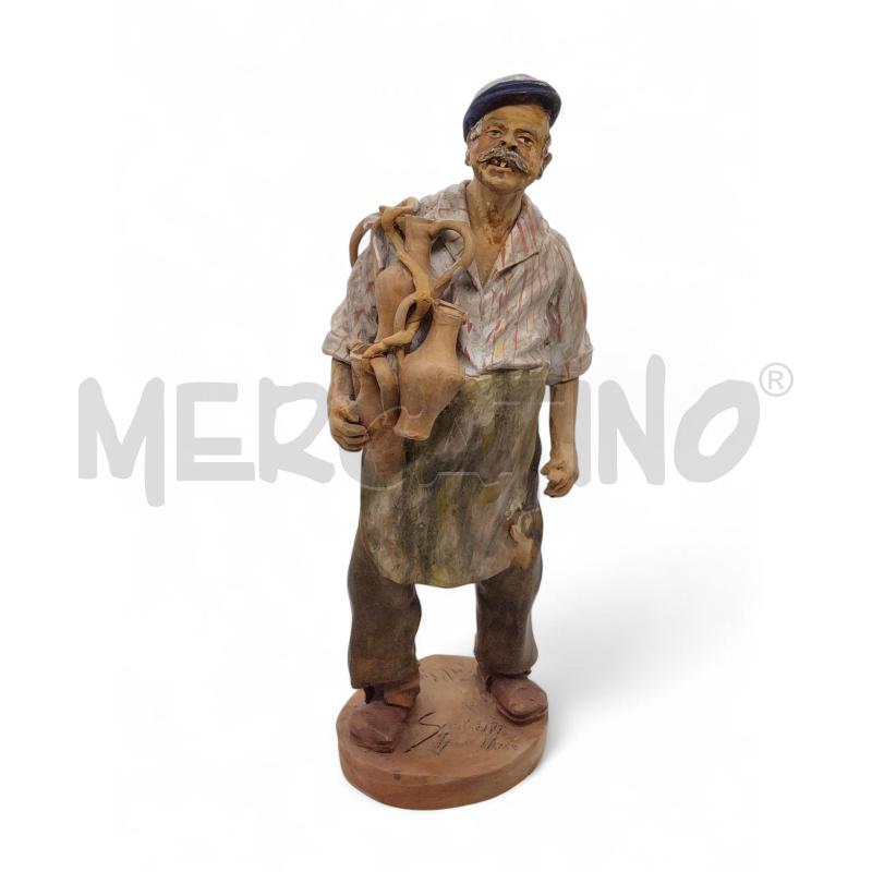 STATUINA ANZIANO | Mercatino dell'Usato Roma tiburtina 1