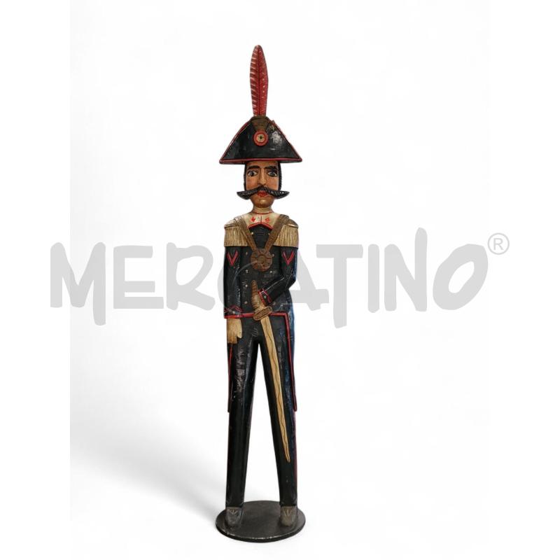 STATUINA CARABINIERE LEGNO 160 CM | Mercatino dell'Usato Roma tiburtina 1