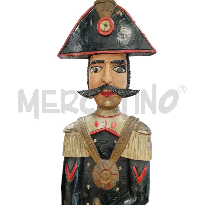 STATUINA CARABINIERE LEGNO 160 CM | Mercatino dell'Usato Roma tiburtina 2