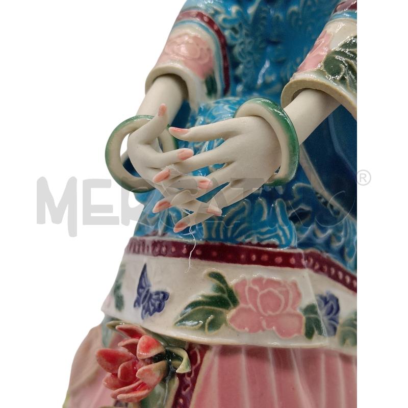 STATUINA  DONNA ORIENTALE +SCATOLA | Mercatino dell'Usato Roma tiburtina 4