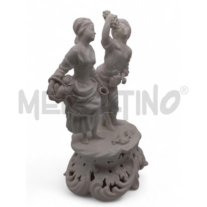 STATUINA  LUI E LEI BASSANO UVA | Mercatino dell'Usato Roma tiburtina 3