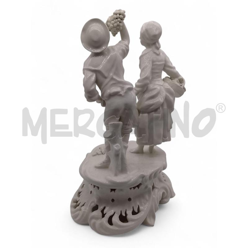 STATUINA  LUI E LEI BASSANO UVA | Mercatino dell'Usato Roma tiburtina 4