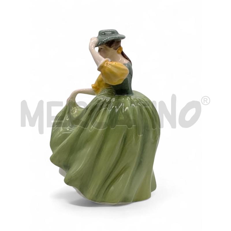 STATUINA  ROYAL DOULTUN DAMA VESTITO VERDE | Mercatino dell'Usato Roma tiburtina 2