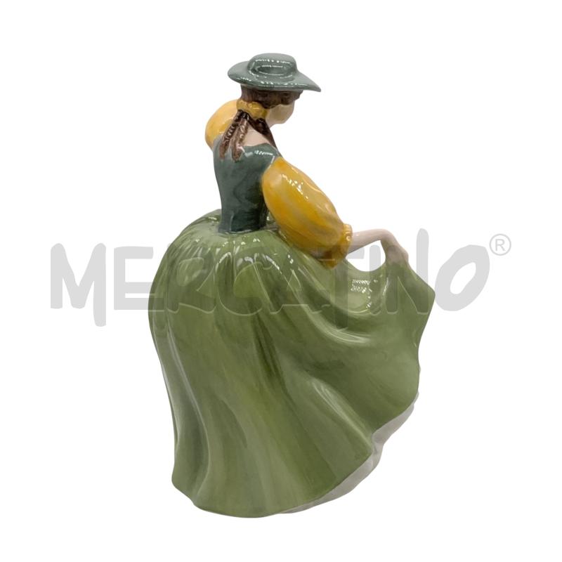 STATUINA  ROYAL DOULTUN DAMA VESTITO VERDE | Mercatino dell'Usato Roma tiburtina 3