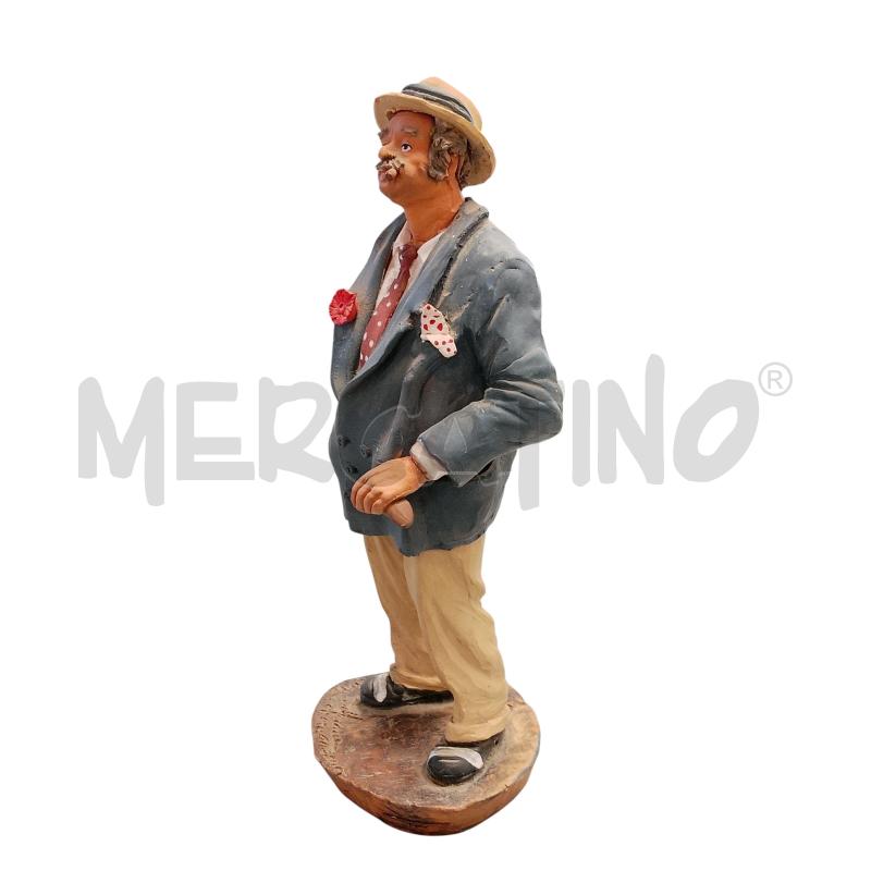 STATUINA  TERRACOTTA CALTAGIRONE | Mercatino dell'Usato Roma tiburtina 2