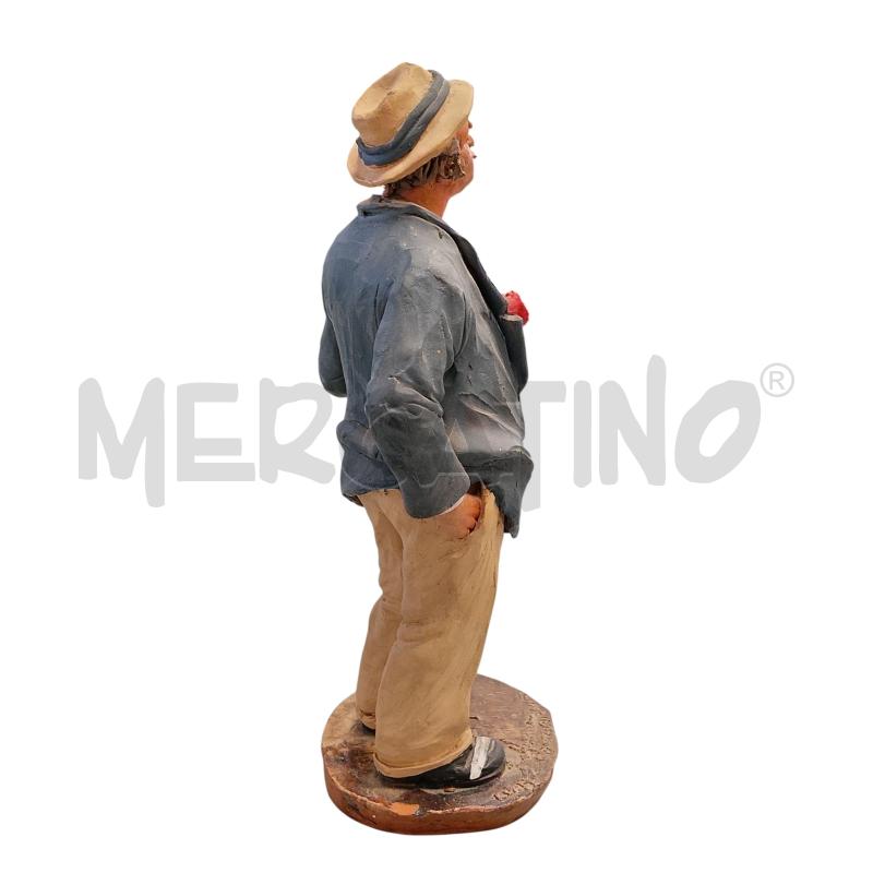 STATUINA  TERRACOTTA CALTAGIRONE | Mercatino dell'Usato Roma tiburtina 3