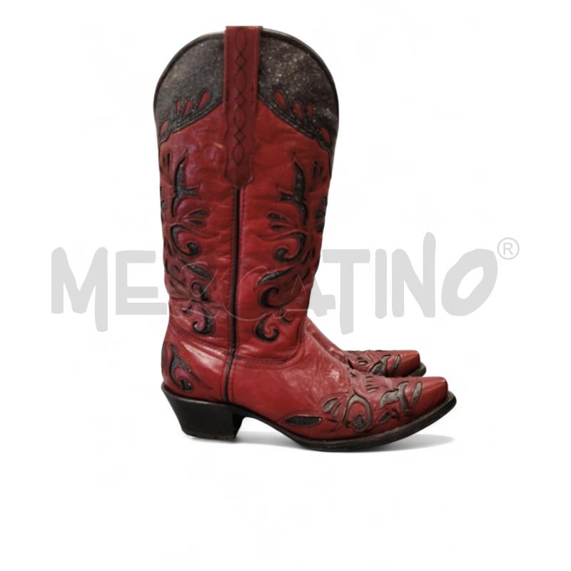 STIVALI DONNA TEXANI GOLDEN GUNS ROSSI | Mercatino dell'Usato Roma tiburtina 1