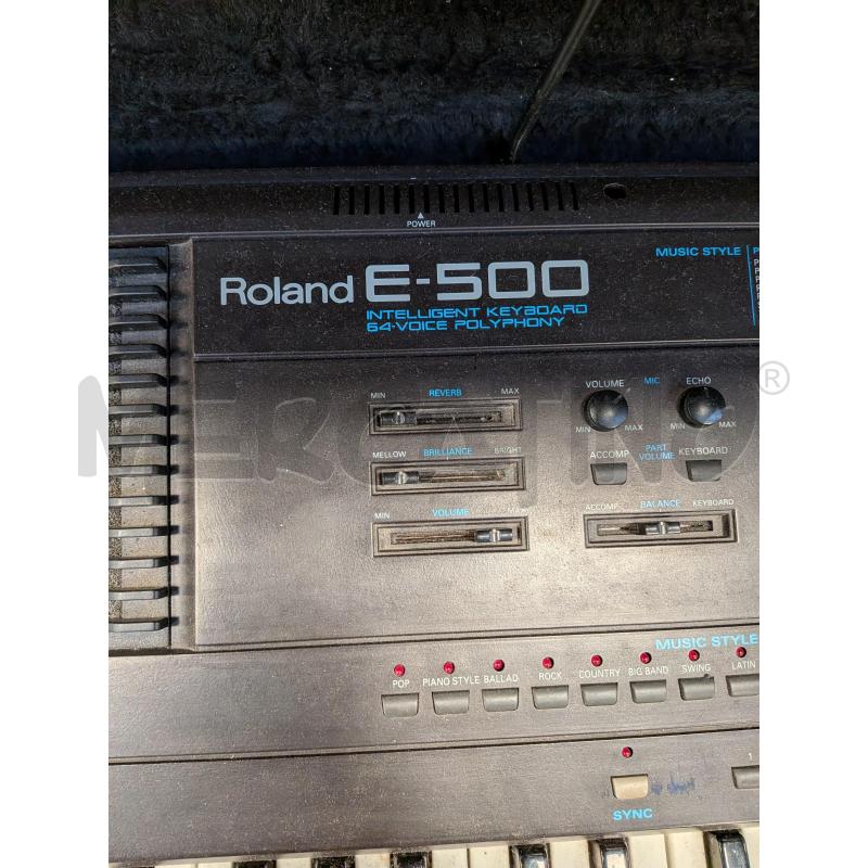 TASTIERA ROLAND E500+ CUSTODIA PROEL CASES | Mercatino dell'Usato Roma tiburtina 2