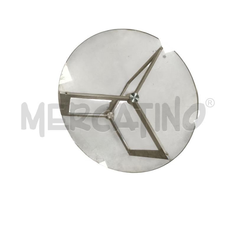 TAVOLINO BASSO CROMO VETRO TONDO | Mercatino dell'Usato Roma tiburtina 2