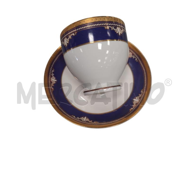 TAZZINE PZ 5 LIMOGES ORO BLU  | Mercatino dell'Usato Roma tiburtina 2