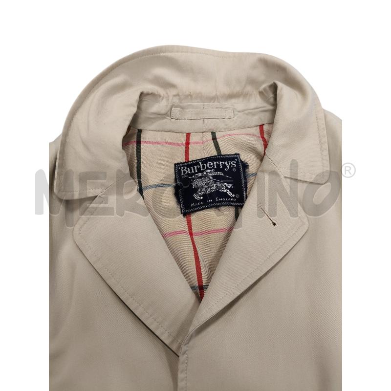 TRENCH UOMO BURBERRY'S MIDI BEI | Mercatino dell'Usato Roma tiburtina 3
