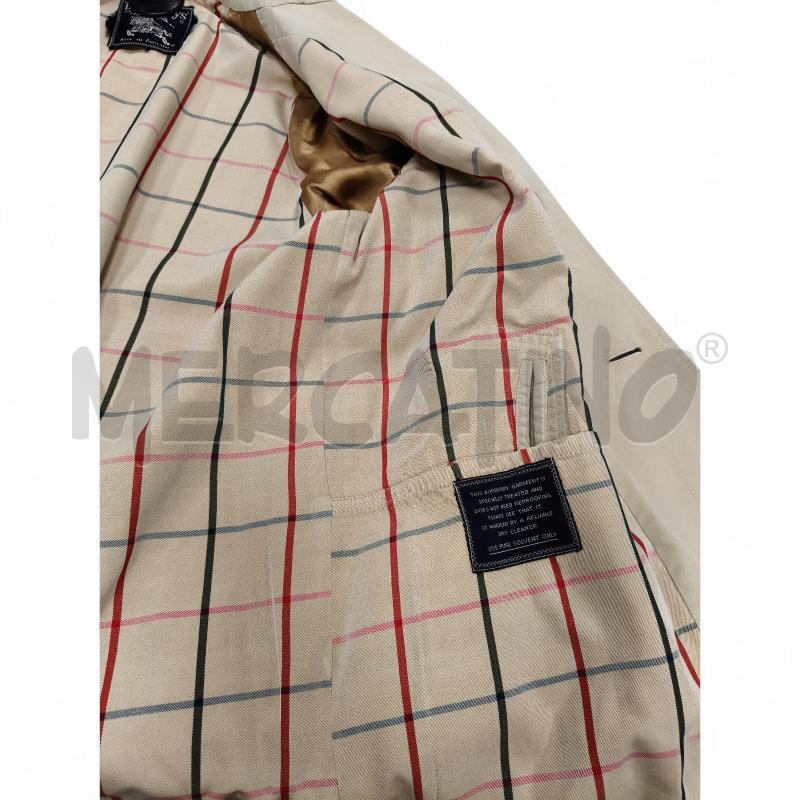 TRENCH UOMO BURBERRY'S MIDI BEI | Mercatino dell'Usato Roma tiburtina 4