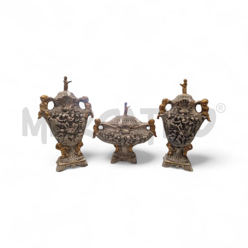 TRITTICO VASO T CAPODIMONTE | Mercatino dell'Usato Roma tiburtina 1