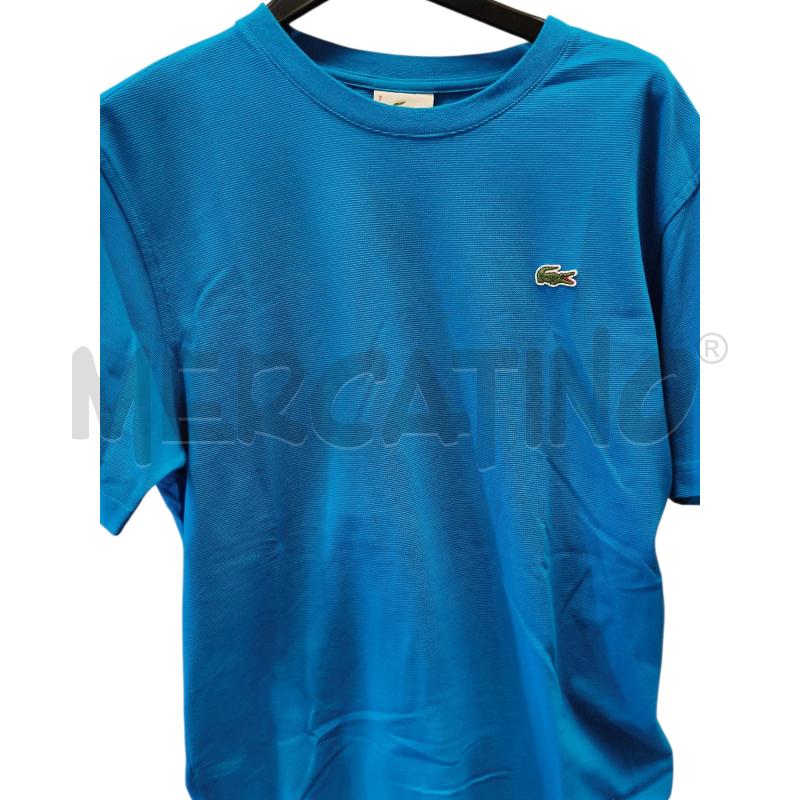 T SHIRT UOMO LACOSTE BLU  | Mercatino dell'Usato Roma tiburtina 1
