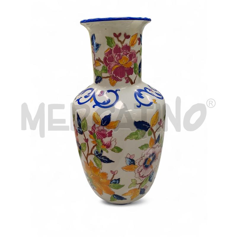 VASO BIANCO FIORI | Mercatino dell'Usato Roma tiburtina 1