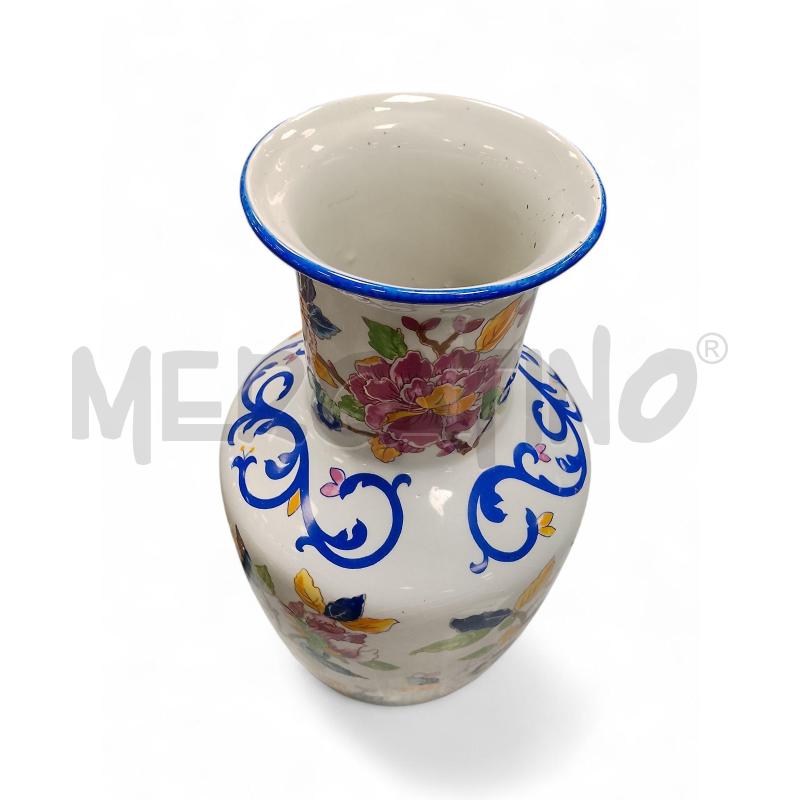 VASO BIANCO FIORI | Mercatino dell'Usato Roma tiburtina 2