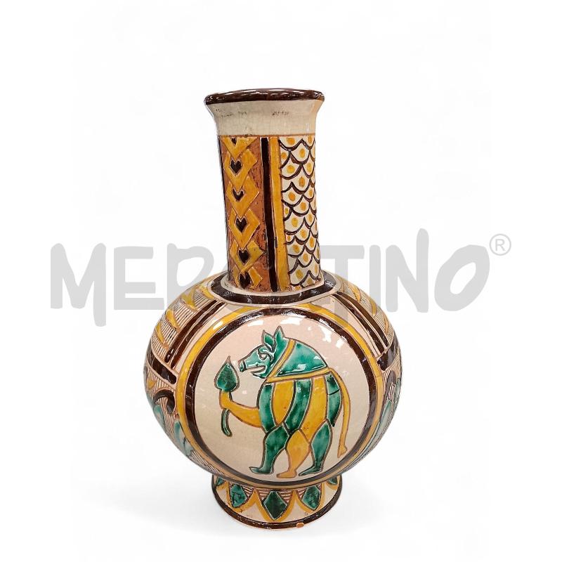 VASO CER GROTTAGLIE SMALTI POLIGROMI | Mercatino dell'Usato Roma tiburtina 2