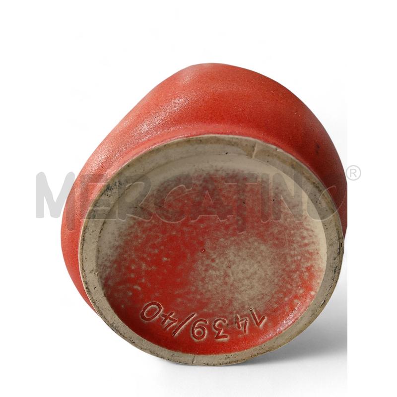 VASO LAVA ARANCIONE 143940  | Mercatino dell'Usato Roma tiburtina 4